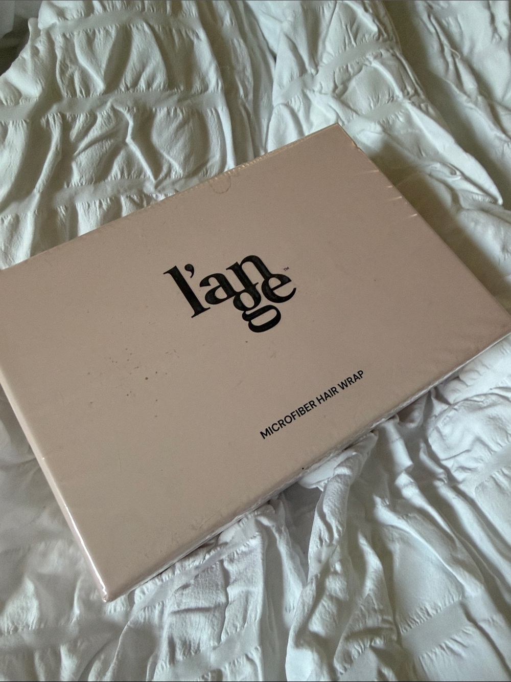 Lange Microfiber Hair Wrap - Blush
